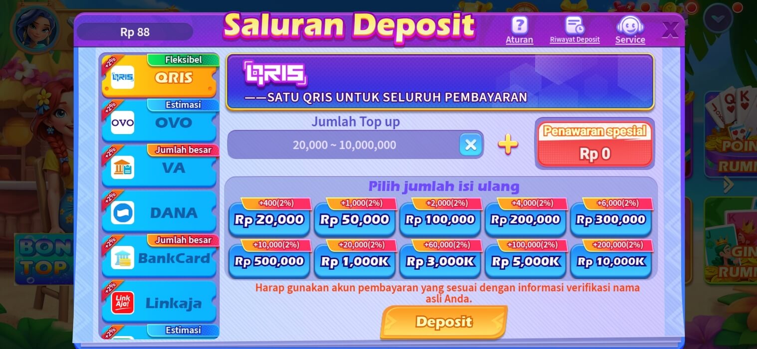 Screenshot AT777 APK: Slot dan Casino Klasik di Android