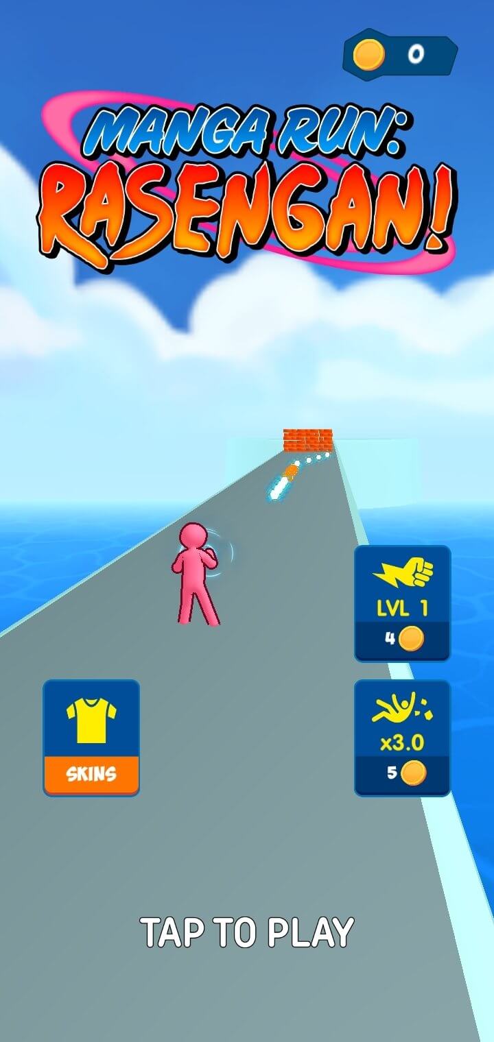 Screenshot Manga Run APK: Lari Cepat dengan Aksi Seru ala Manga