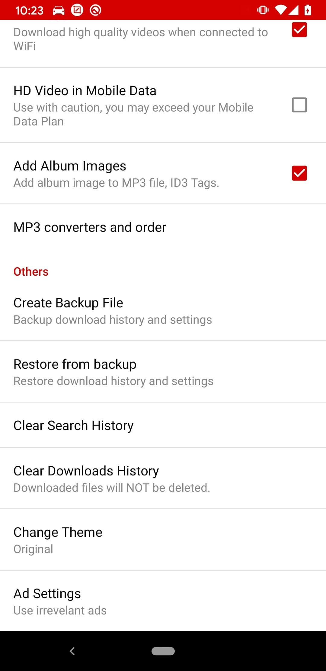 Screenshot YT3 Music Downloader APK