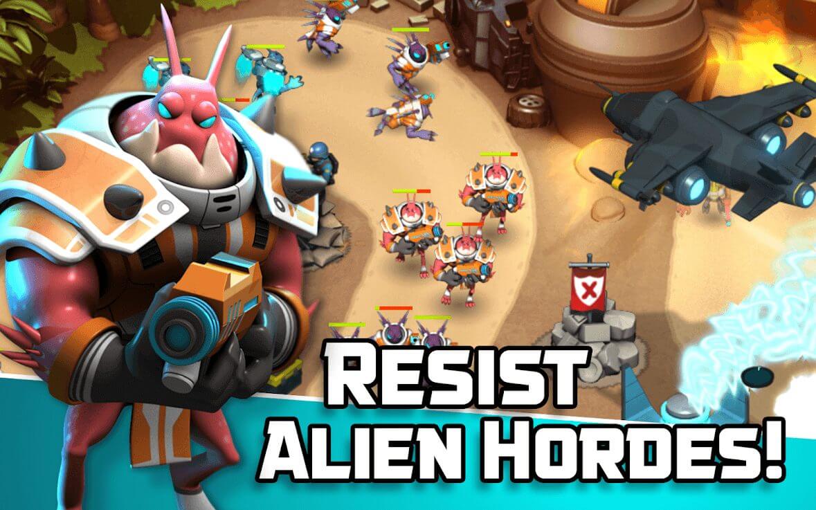 Screenshot Alien Creeps TD APK