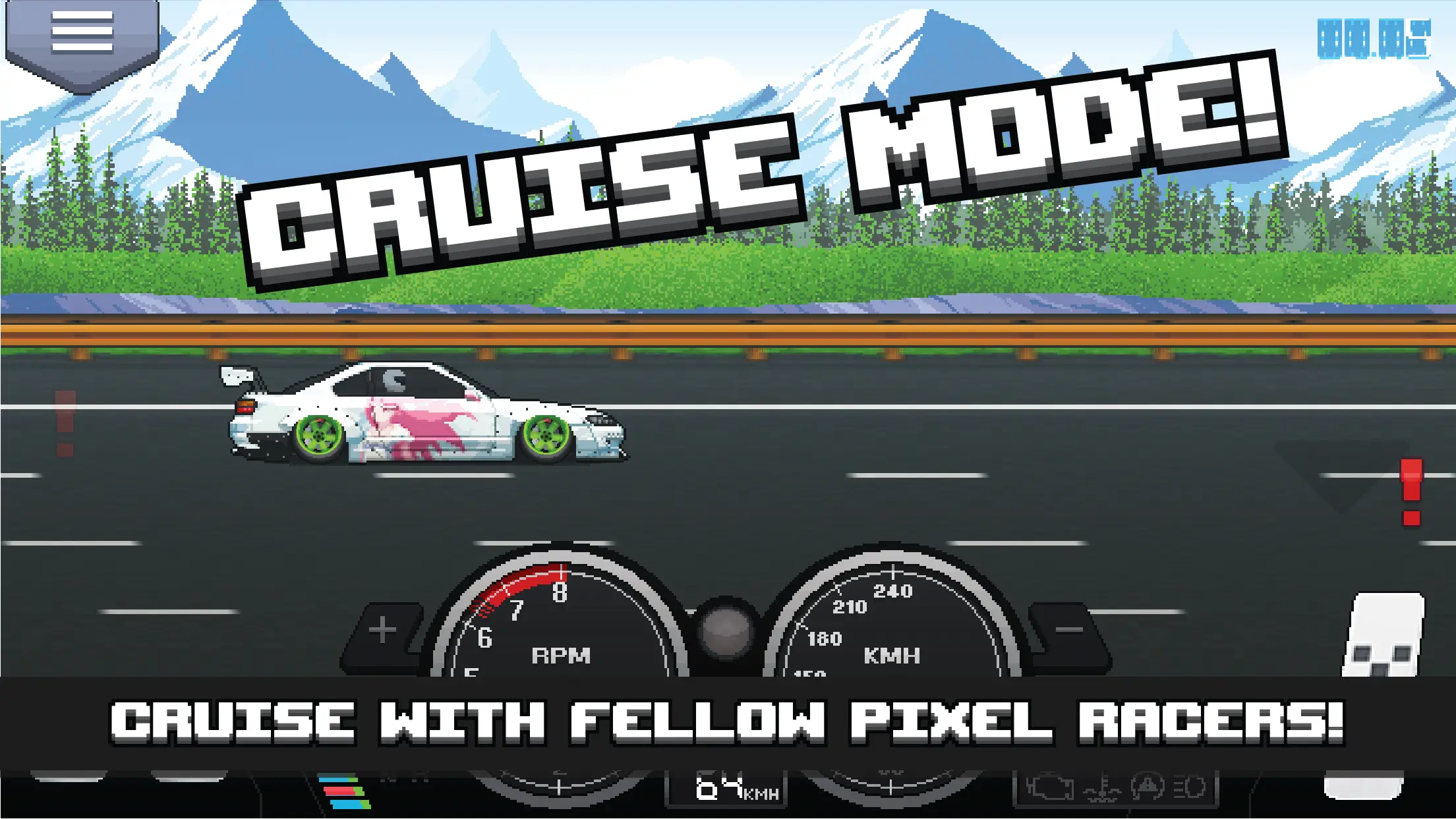 Screenshot Pixel Car Racer APK v1.2.5