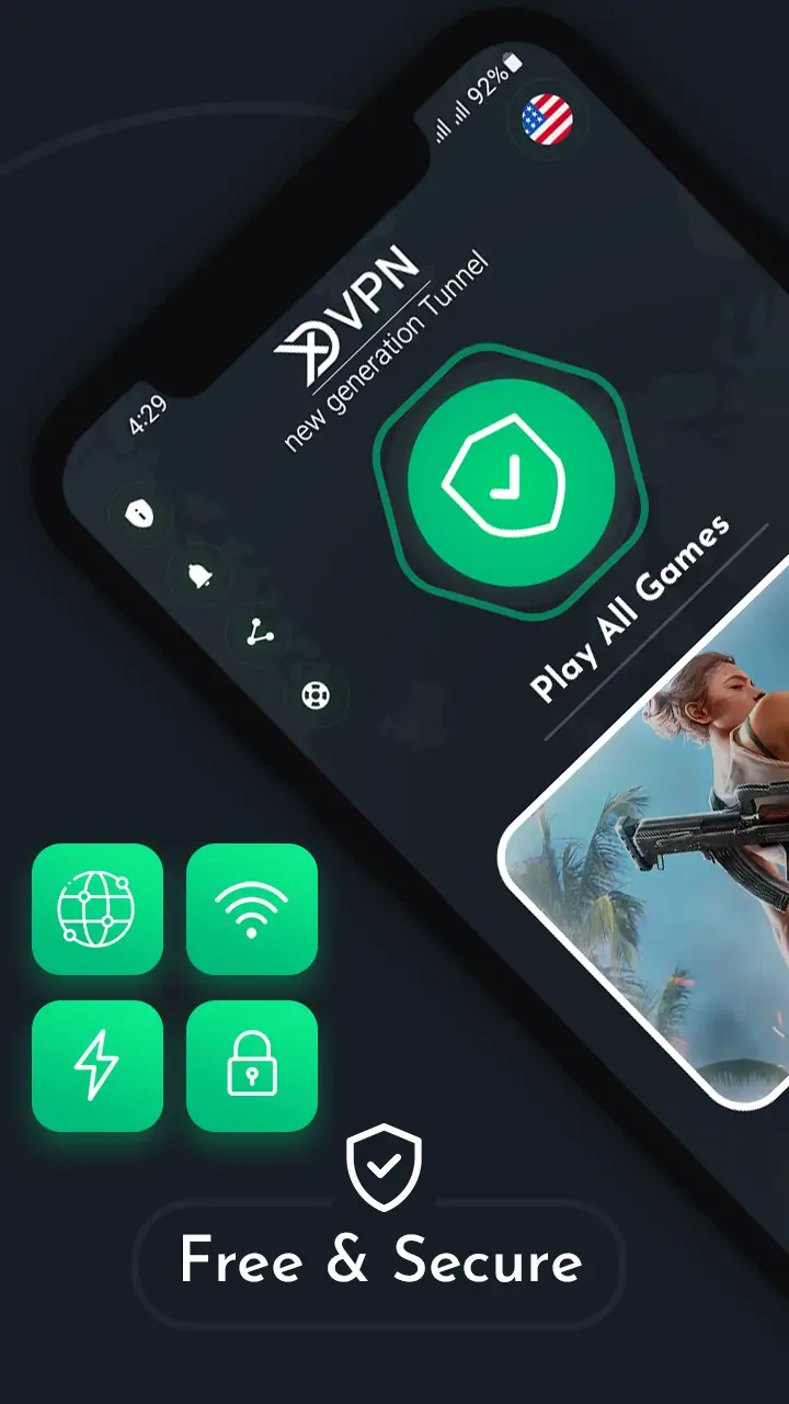 Screenshot Xd VPN APK untuk Android
