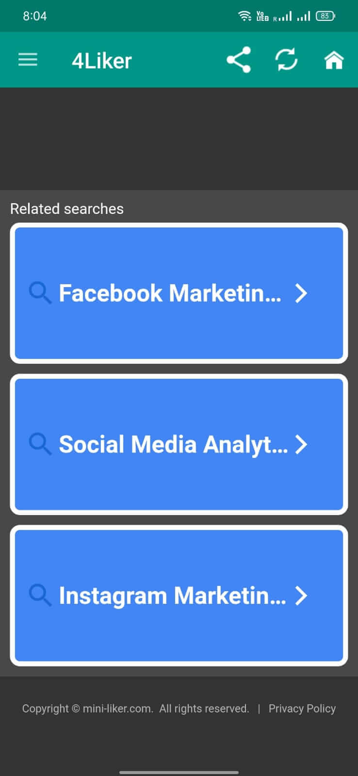 Screenshot 4Liker APK v2.6 untuk Android