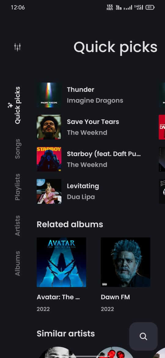 Screenshot ViMusic APK