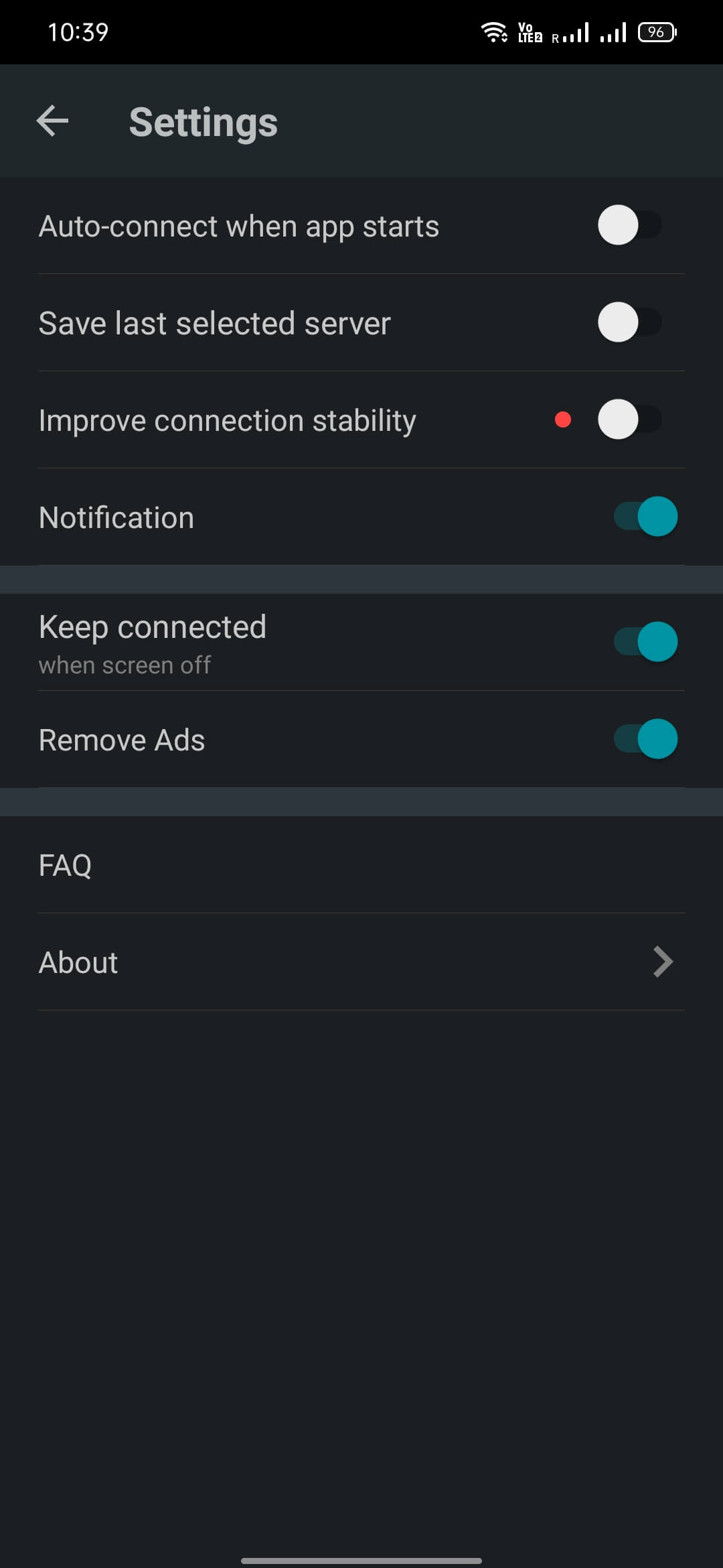 Screenshot Secure VPN APK