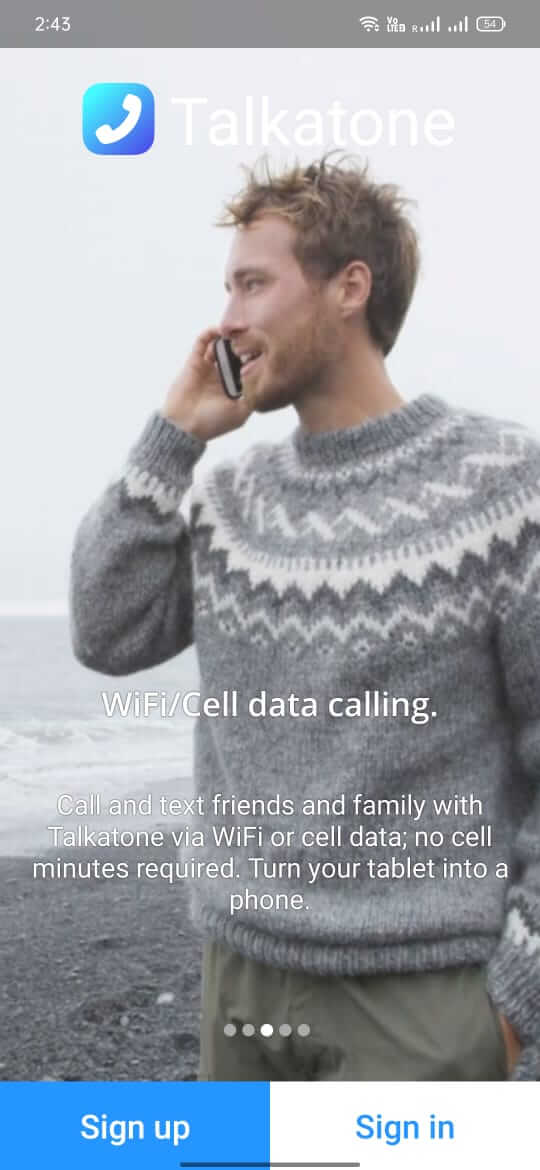 Screenshot Talkatone APK