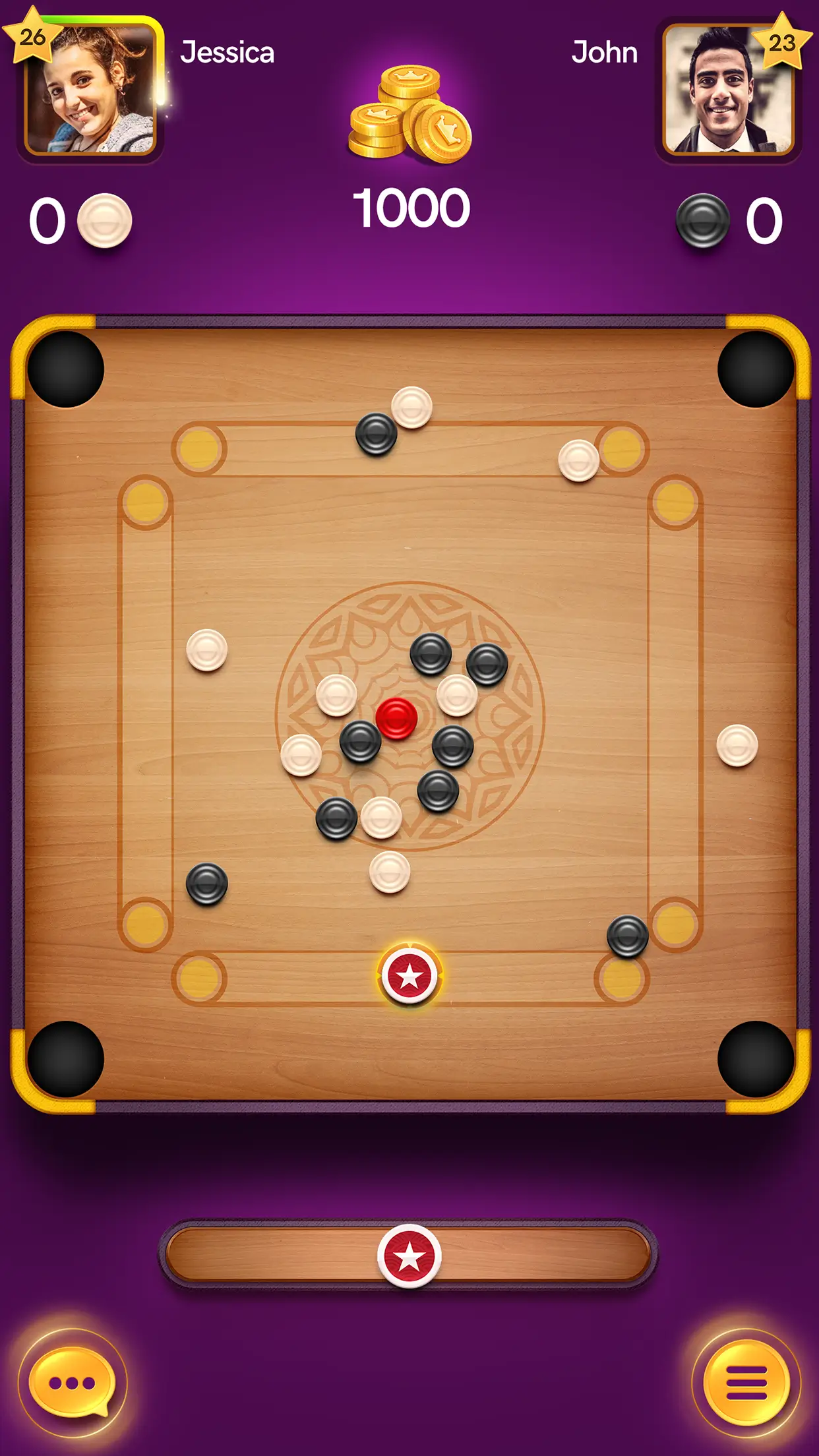 Screenshot Carrom Pool MOD APK