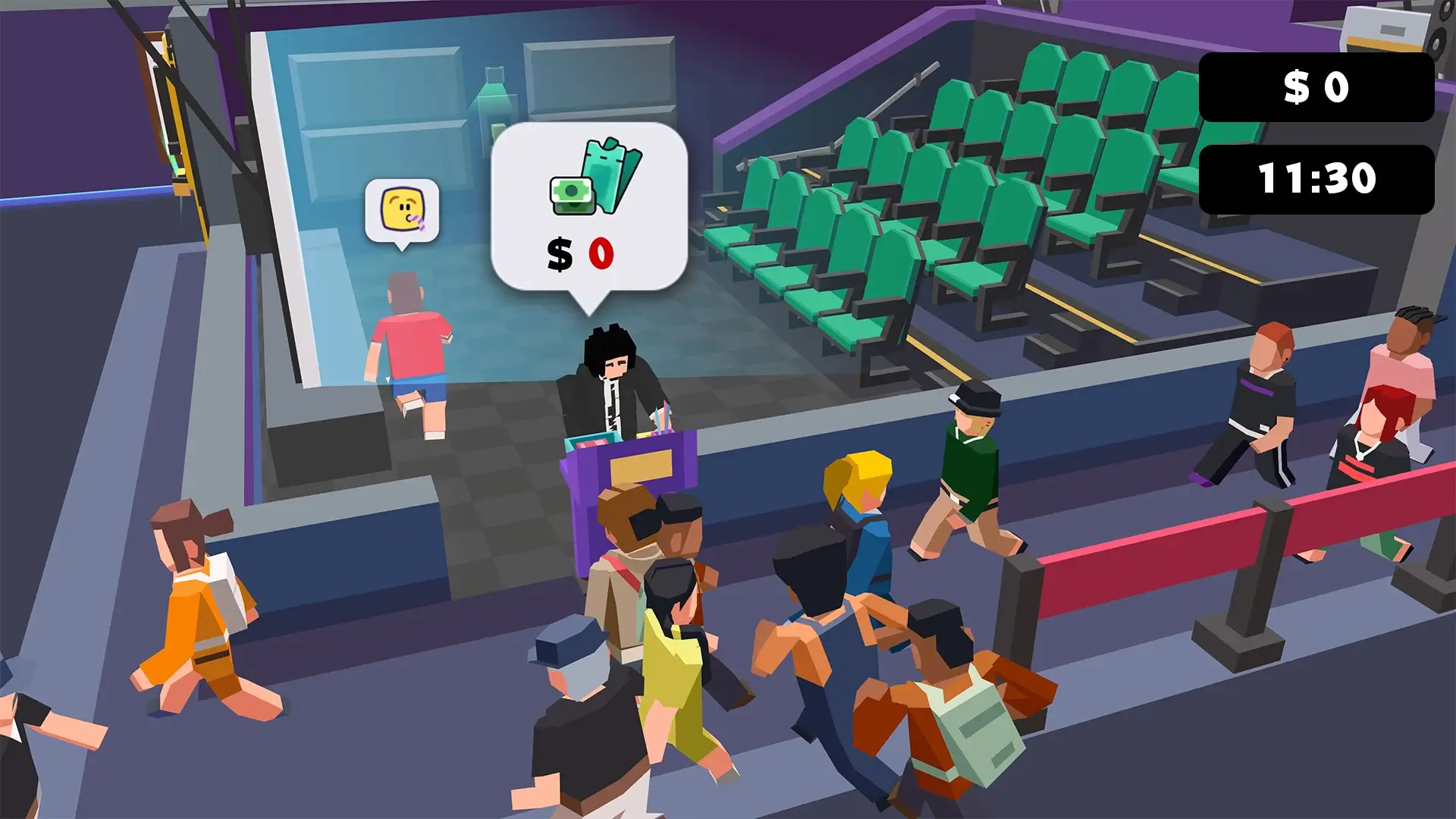 Screenshot Idle Cinema Empire Tycoon APK (v2.21.02)