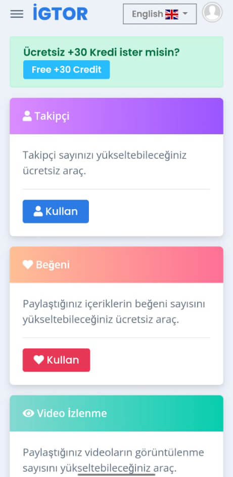 Screenshot IGTOR APK V9S