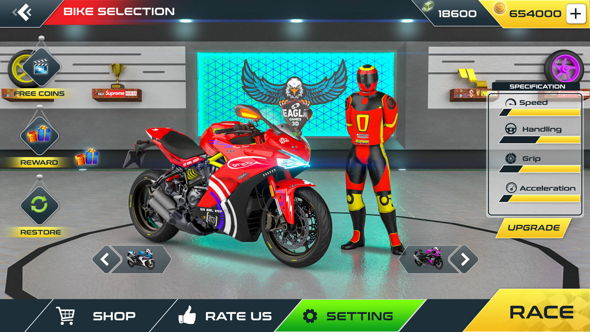 Screenshot Real Bike Racing APK v2.0.0