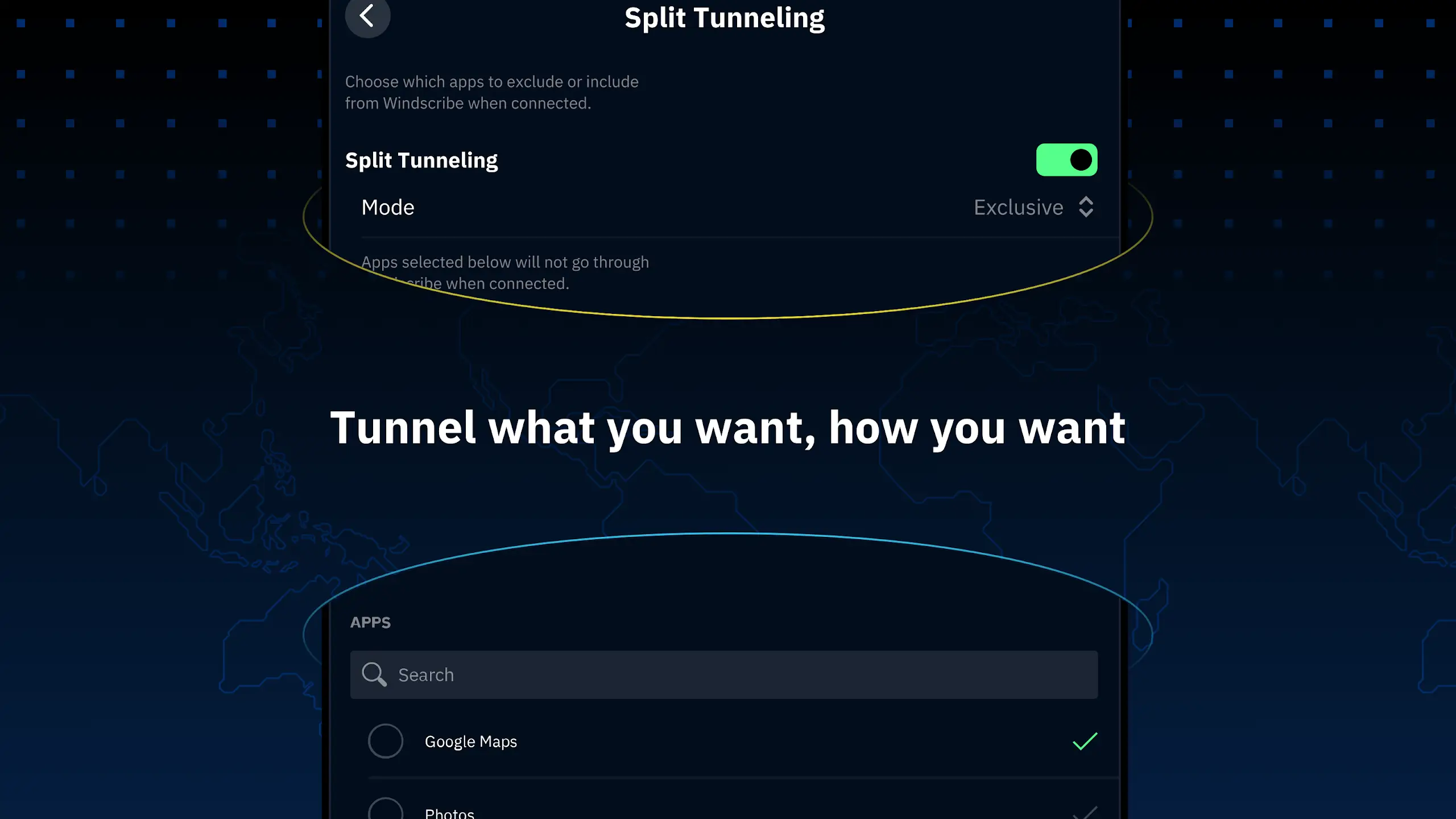 Screenshot Windscribe APK