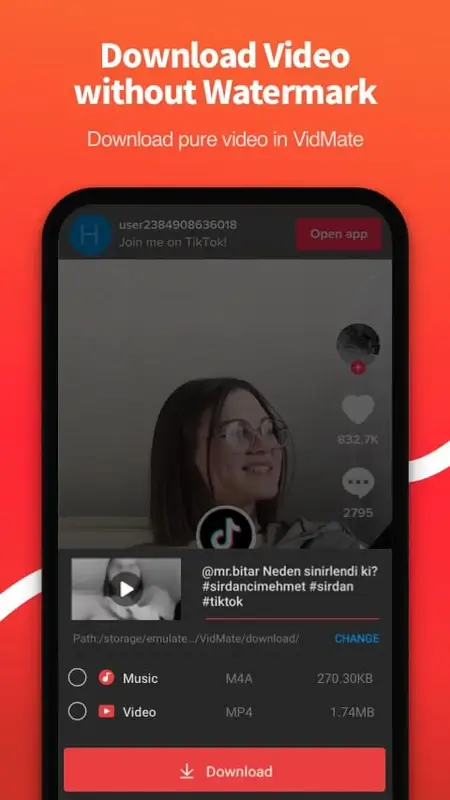 Screenshot VidMate APK 6.0102 Download untuk Android