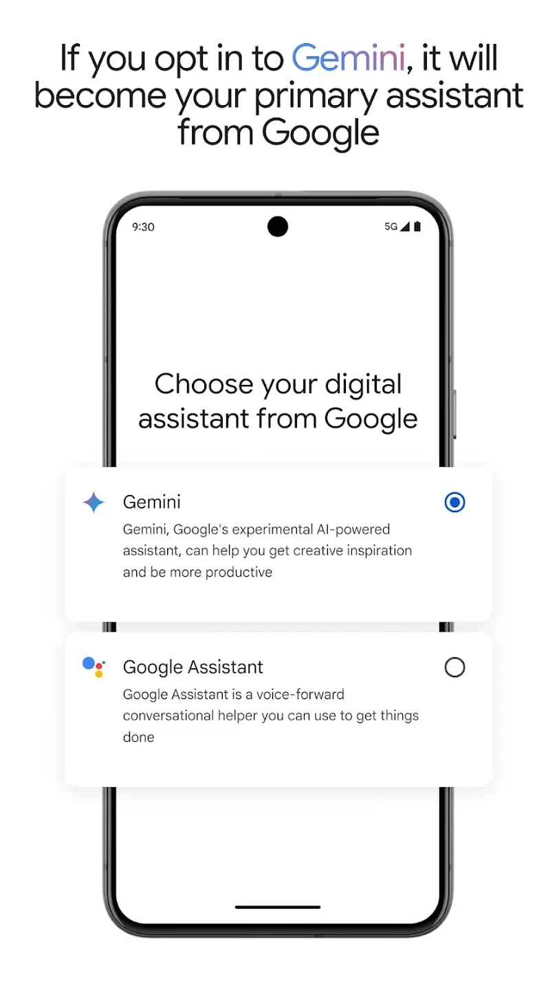 Screenshot Gemini APK untuk Android