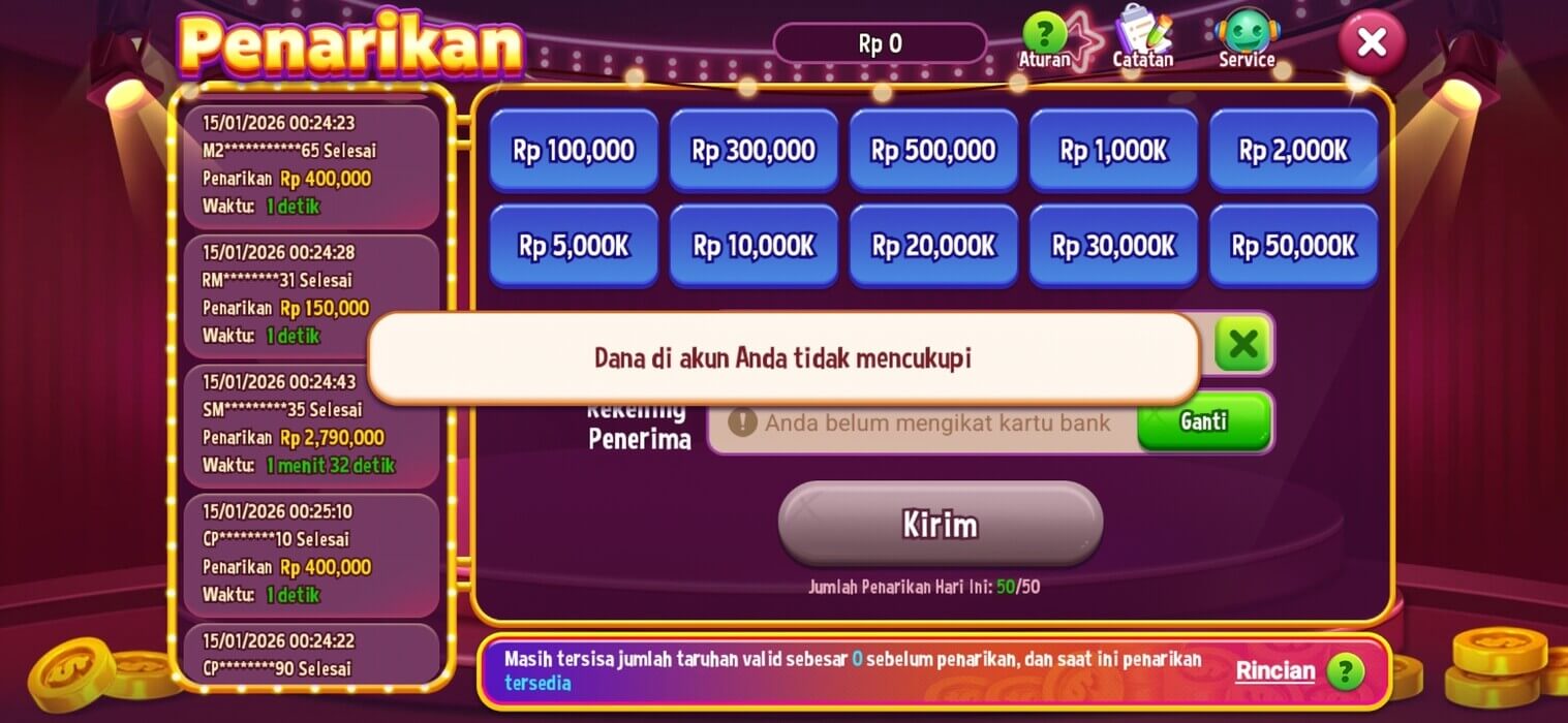 Screenshot CV777 APK: Game Kartu Seru dengan Gameplay Mulus