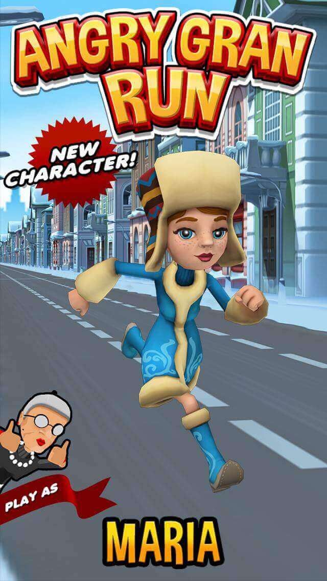 Screenshot Angry Gran Run APK
