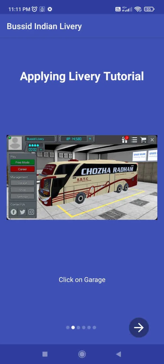 Screenshot Bussid Indian Livery APK
