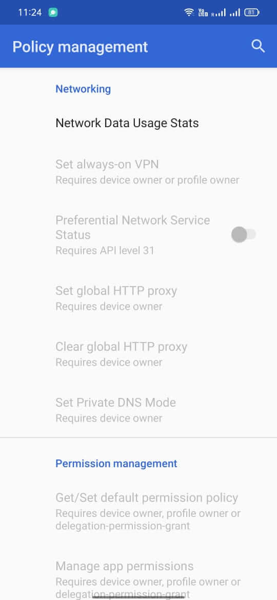 Screenshot Test DPC APK (9.0.16)