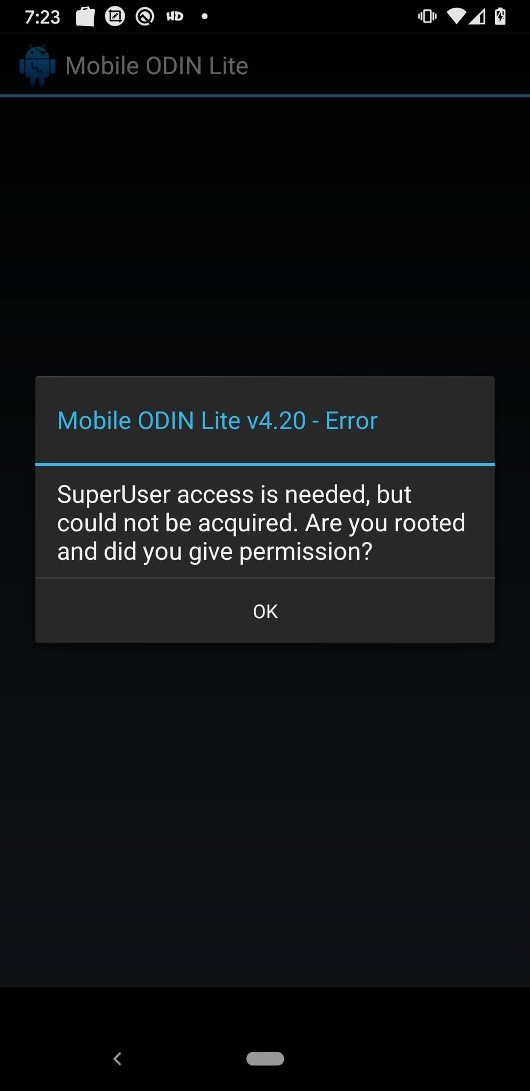 Screenshot Mobile Odin APK v4.20 untuk Samsung