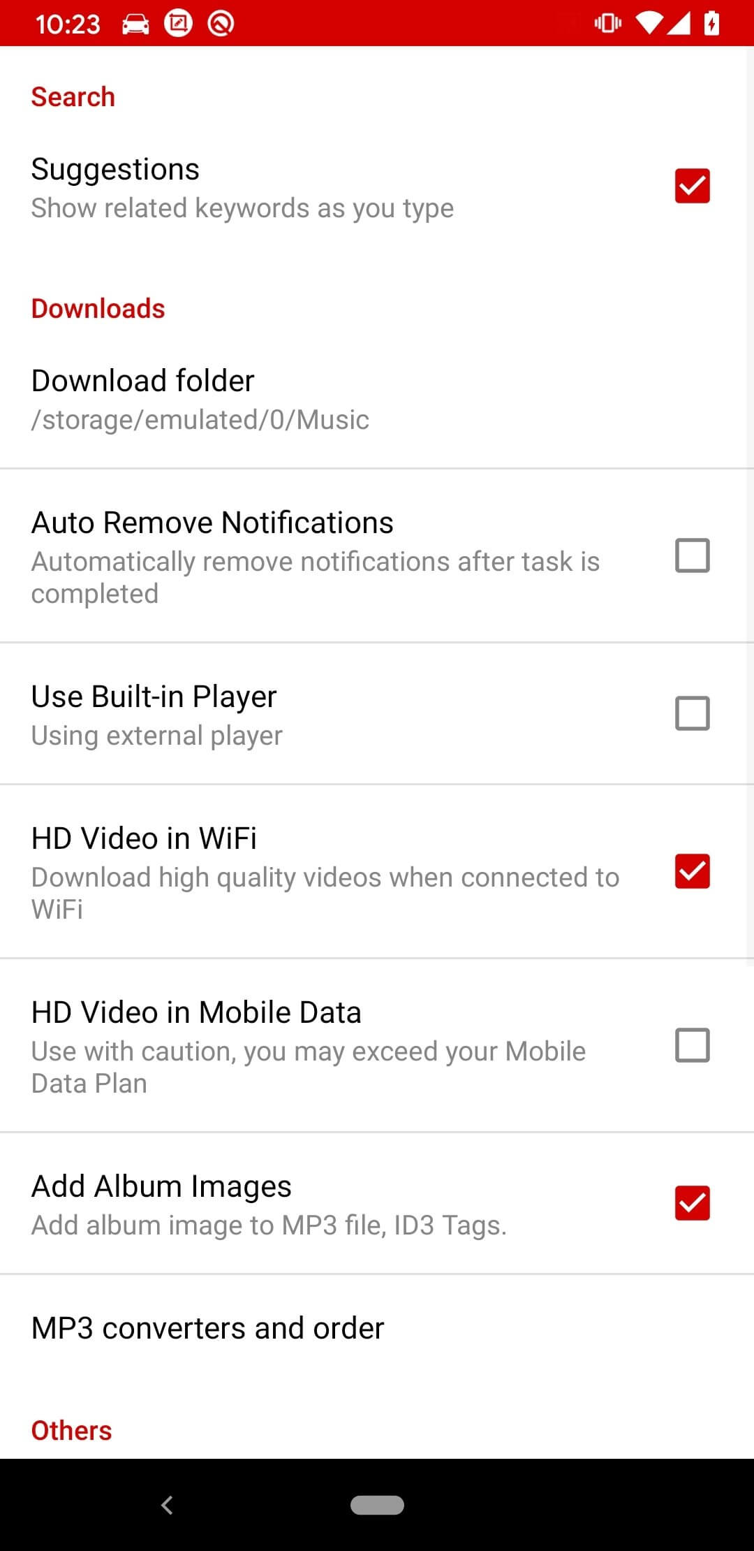 Screenshot YT3 Music Downloader APK