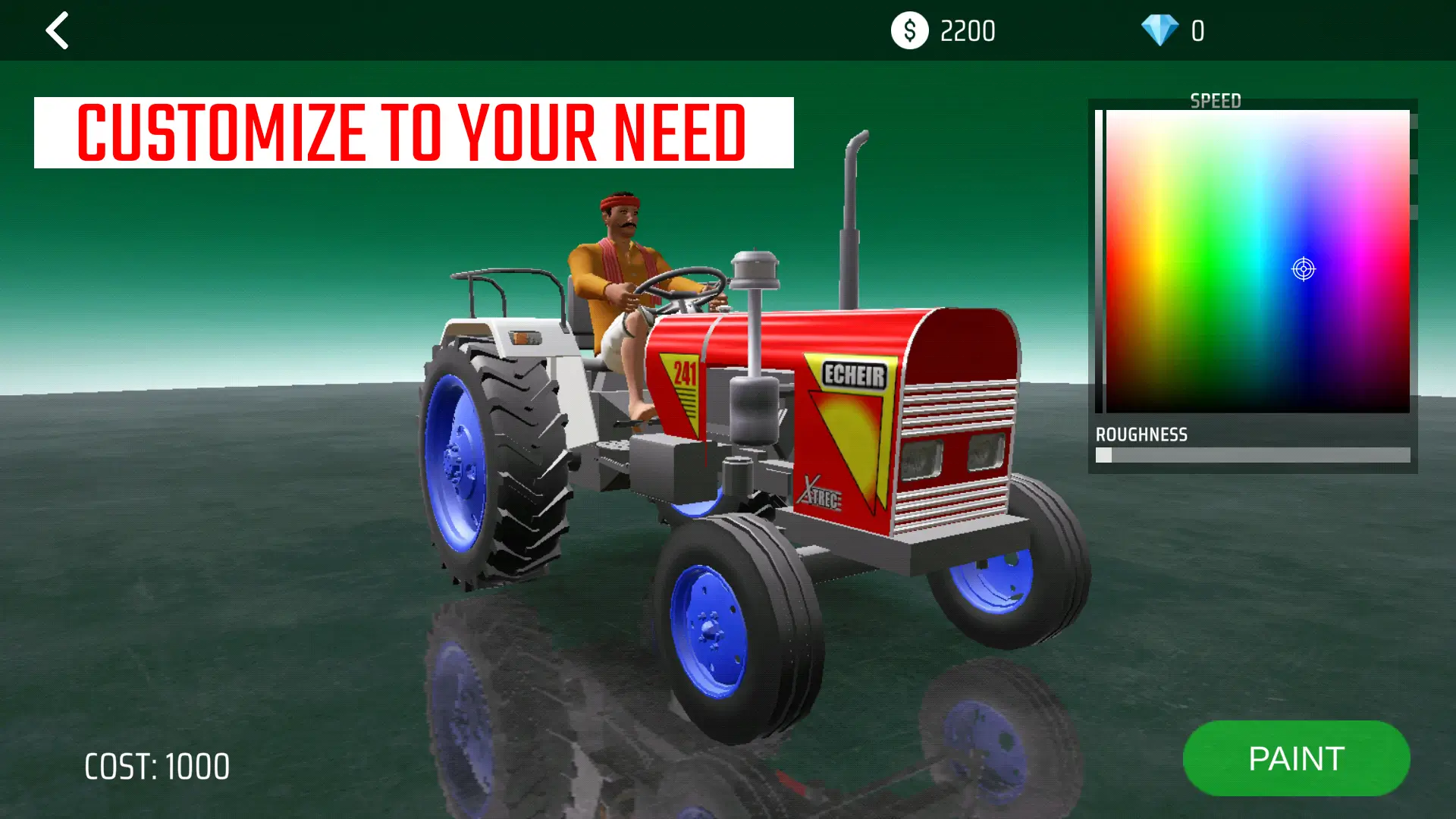 Screenshot Indian Tractor Pro Simulation APK