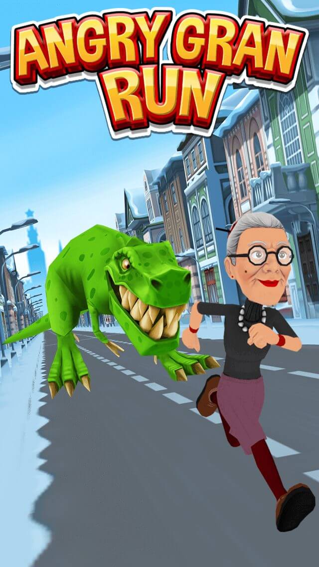 Screenshot Angry Gran Run APK
