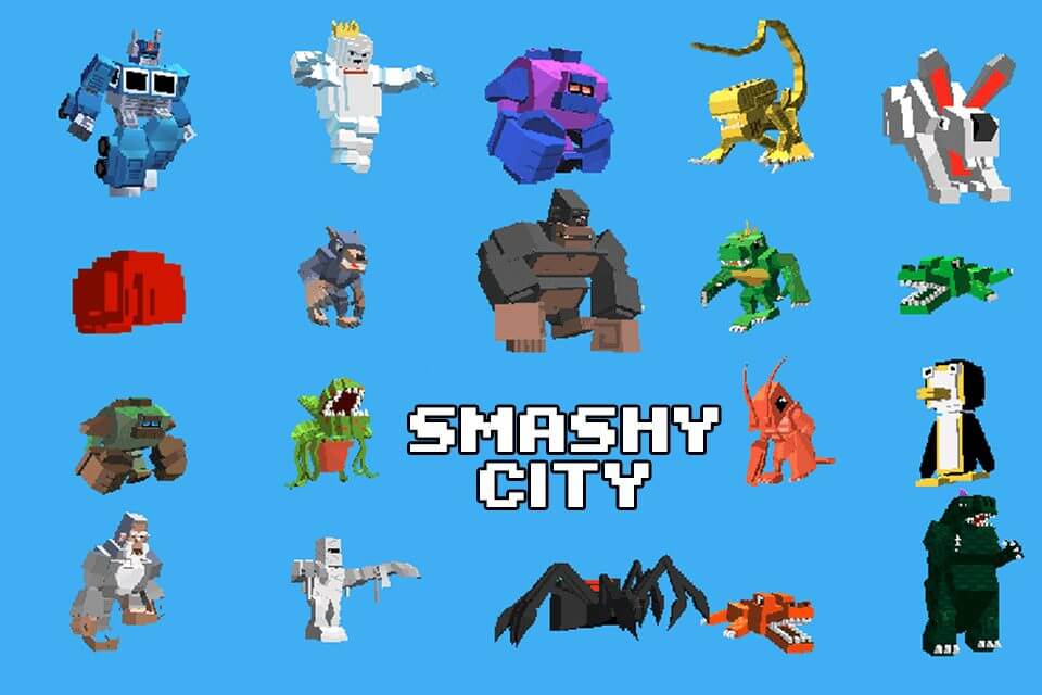 Screenshot Smashy City APK - Jadi Monster dan Hancurkan Kota