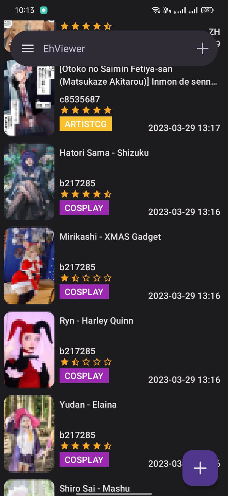 Screenshot EhViewer APK
