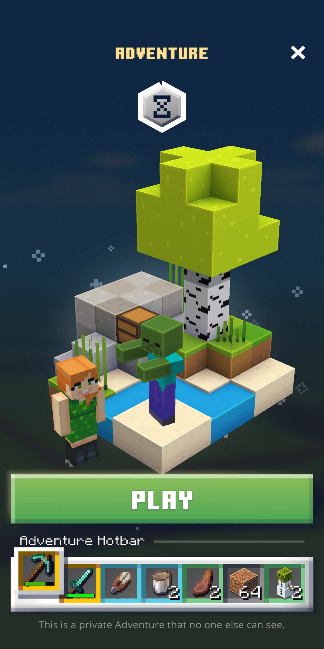 Screenshot Minecraft Earth APK