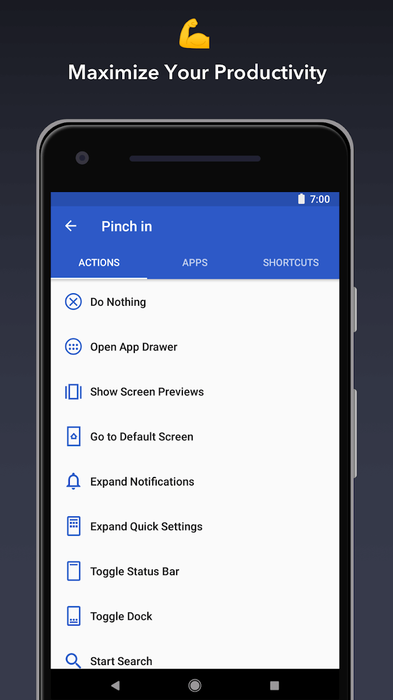 Screenshot Apex Launcher APK