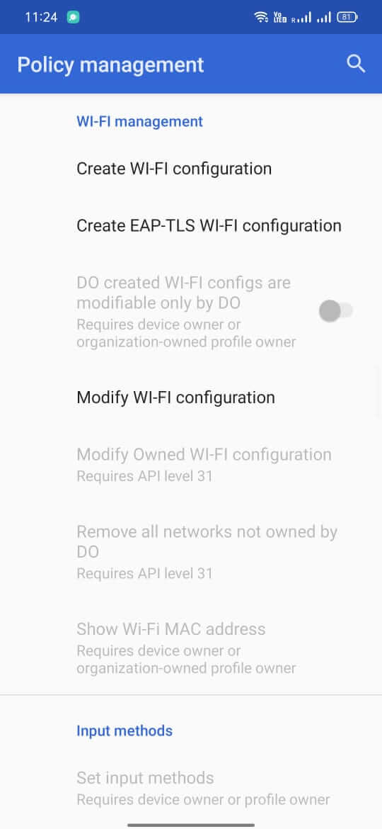 Screenshot Test DPC APK (9.0.16)