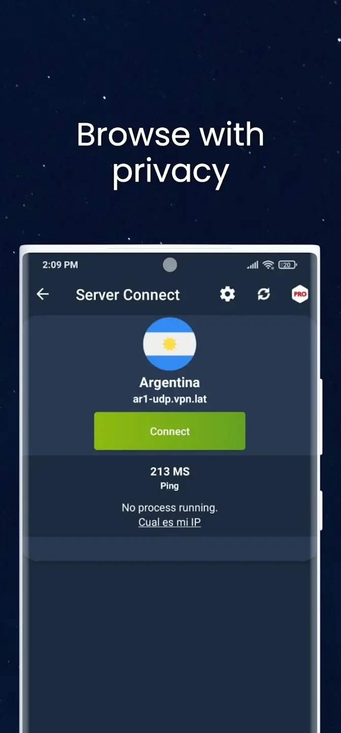 Screenshot VPN.Lat APK v3.9.38 untuk Android