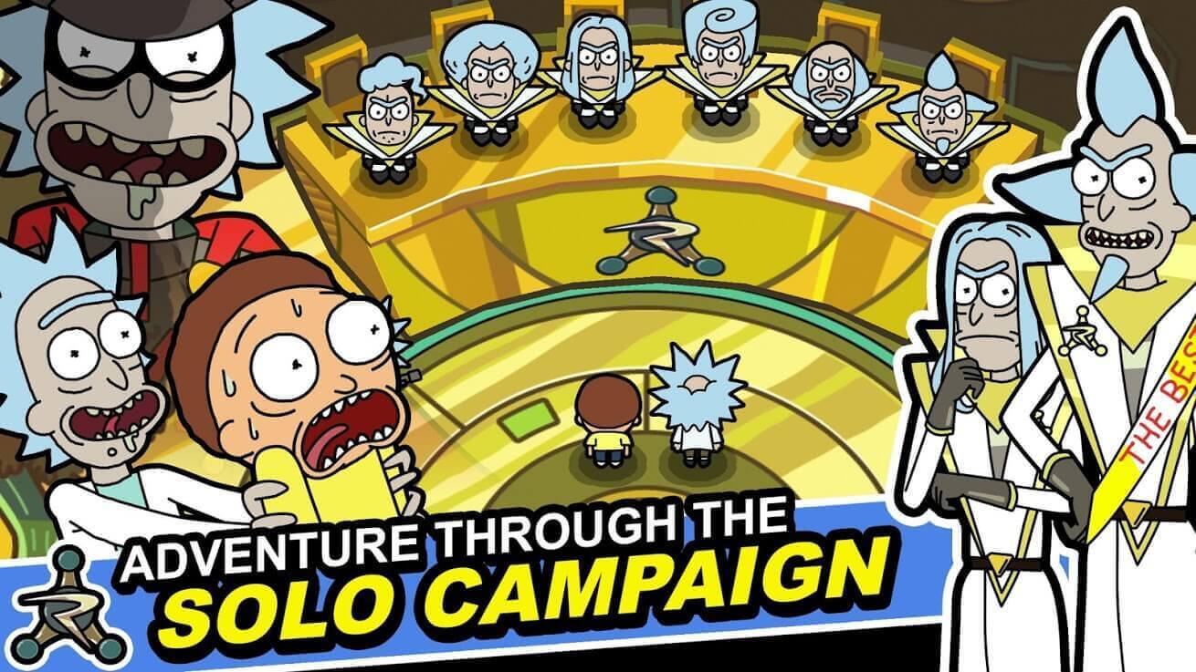 Screenshot Rick and Morty: Pocket Mortys APK