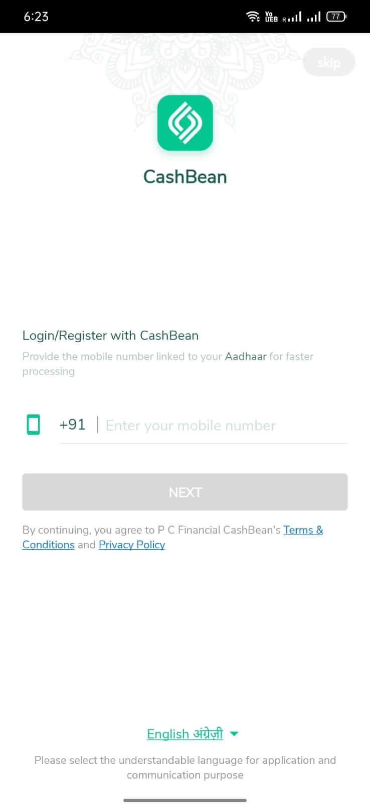 Screenshot CashBean APK v2.5.2