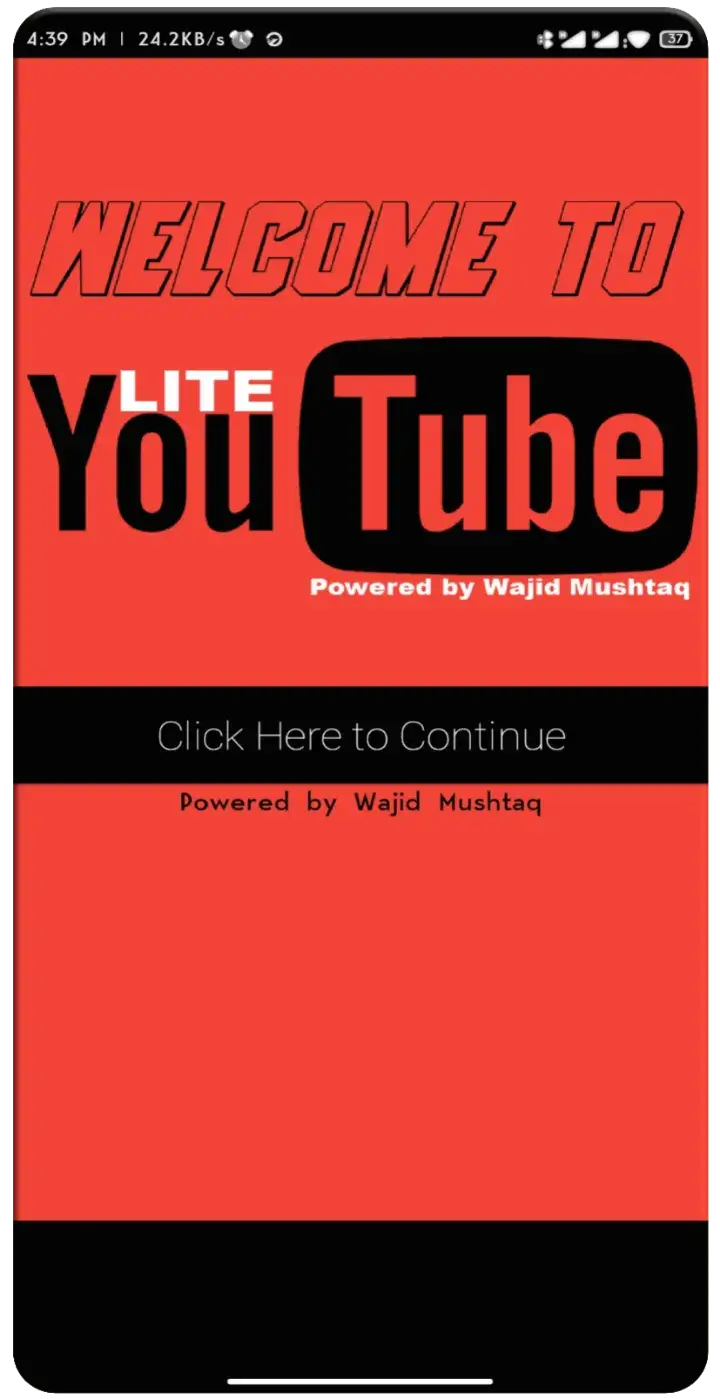 Screenshot YouTube Lite APK v1.2