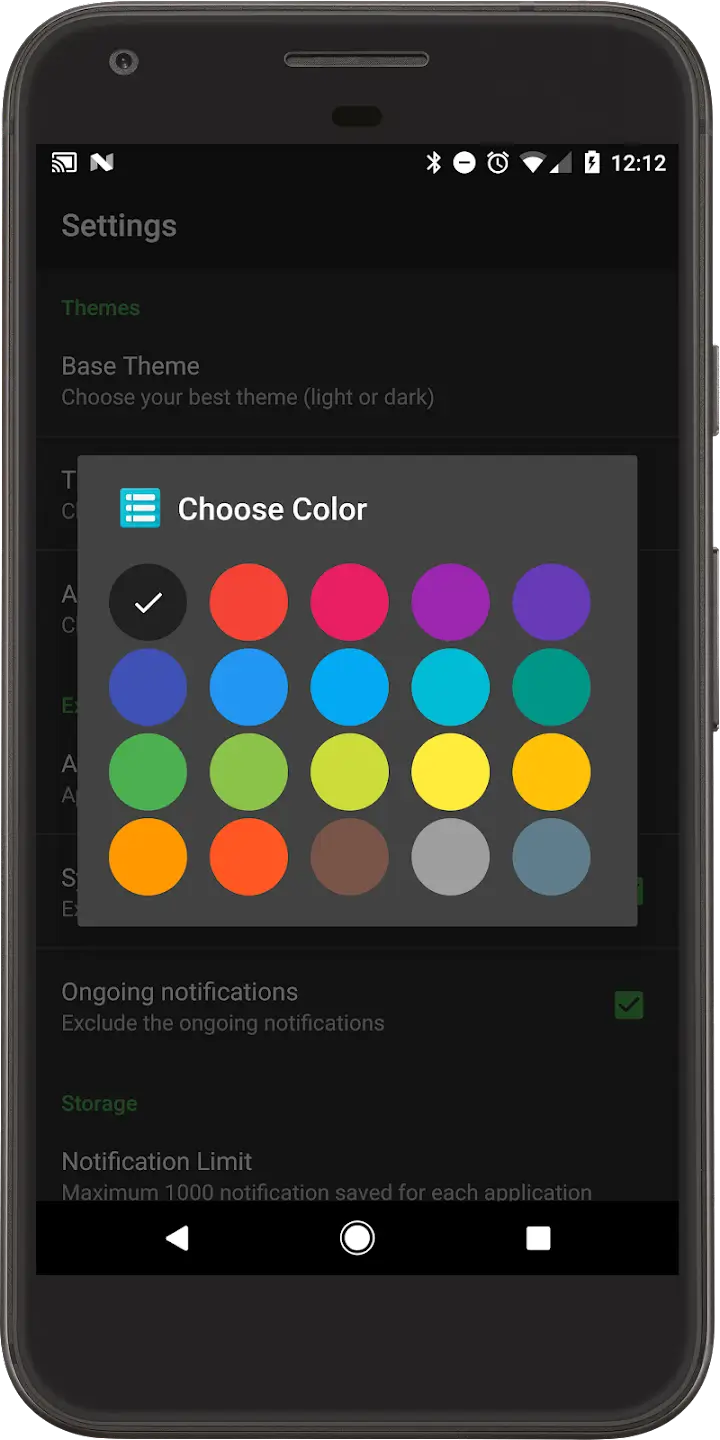Screenshot Recent Notifications APK
