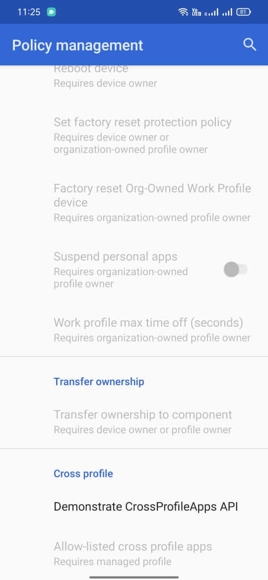 Screenshot Test DPC APK (9.0.16)