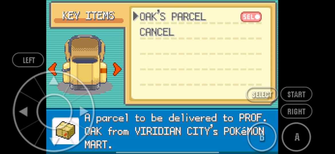 Screenshot Pokemon Fire Red APK