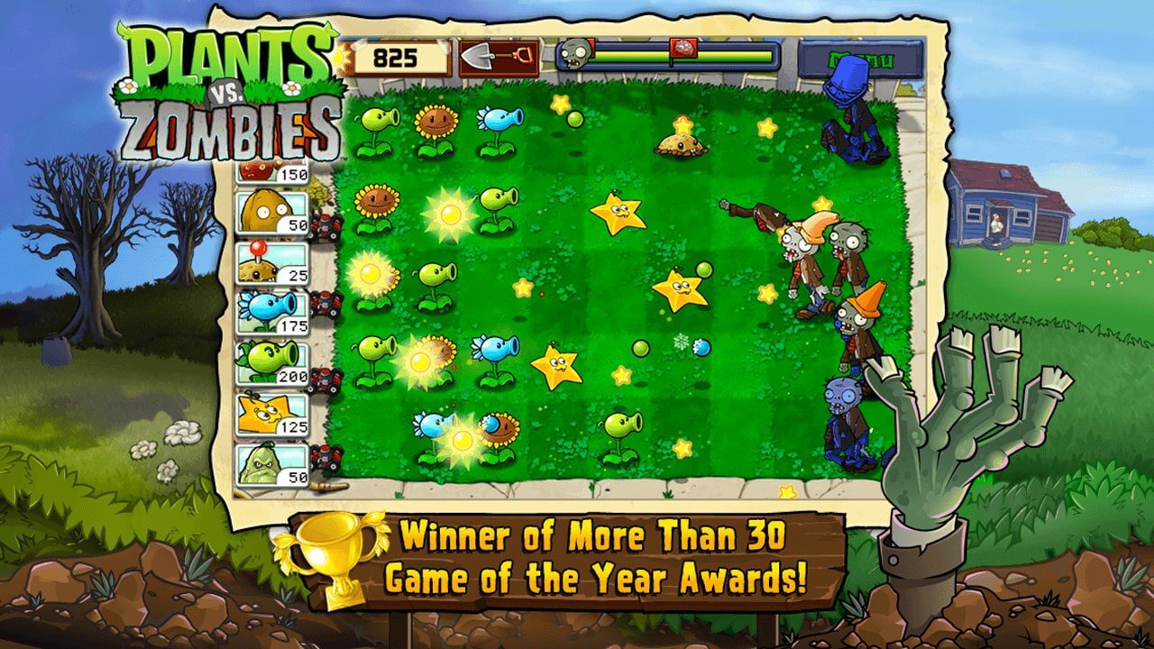Screenshot Plants Vs. Zombies Free APK