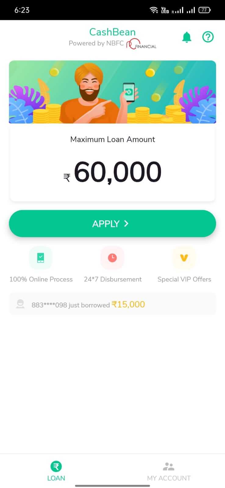 Screenshot CashBean APK v2.5.2