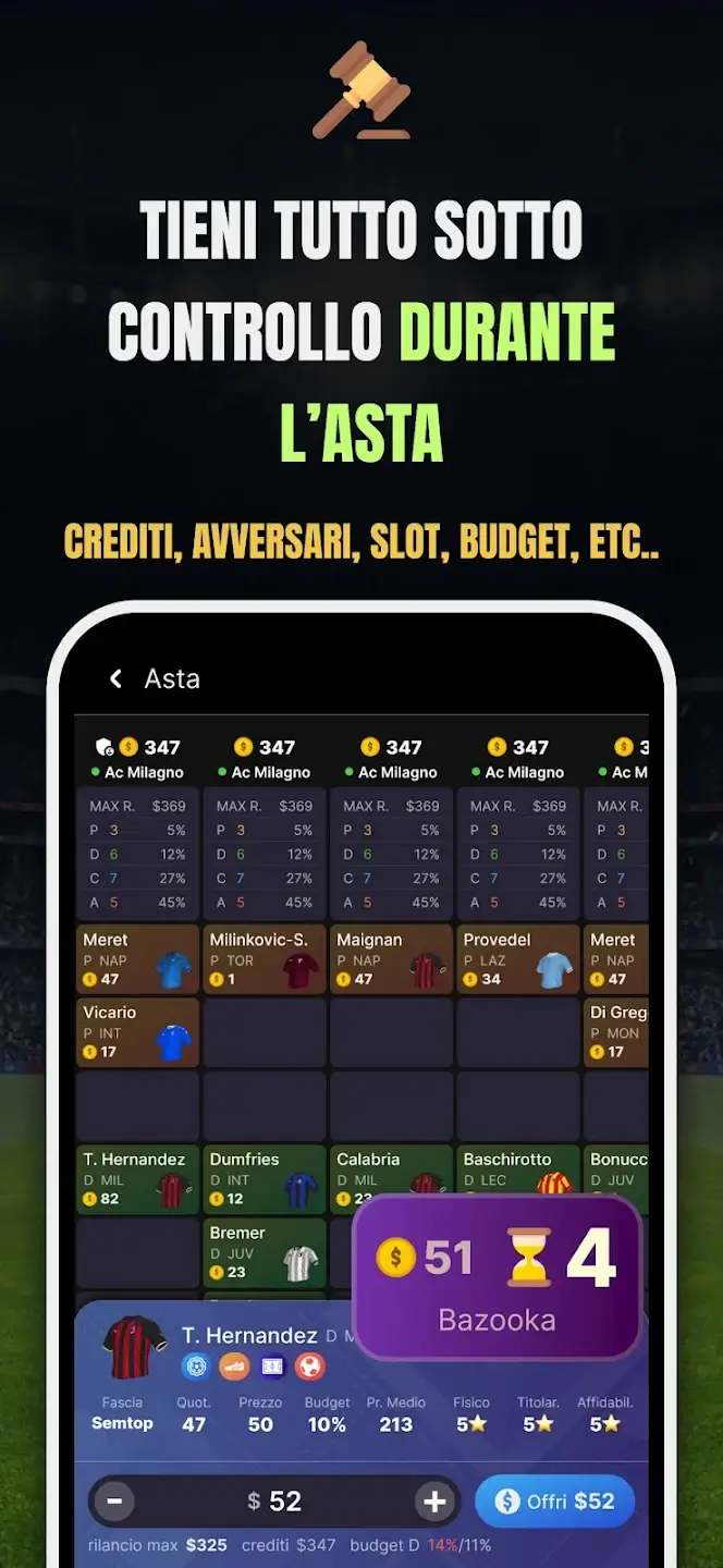 Screenshot FantaLab Manager - Fantacalcio APK
