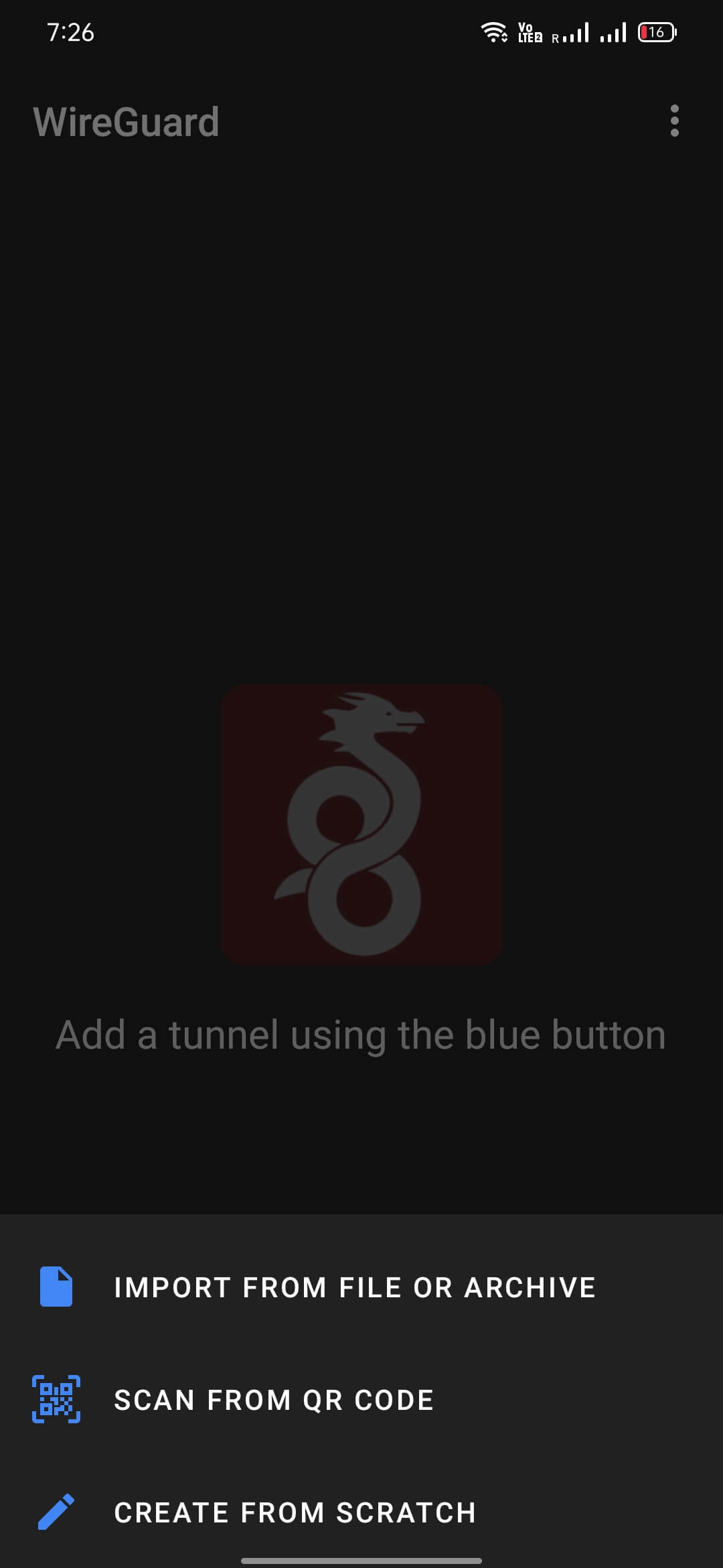 Screenshot WireGuard APK v1.0.20260315 untuk Android