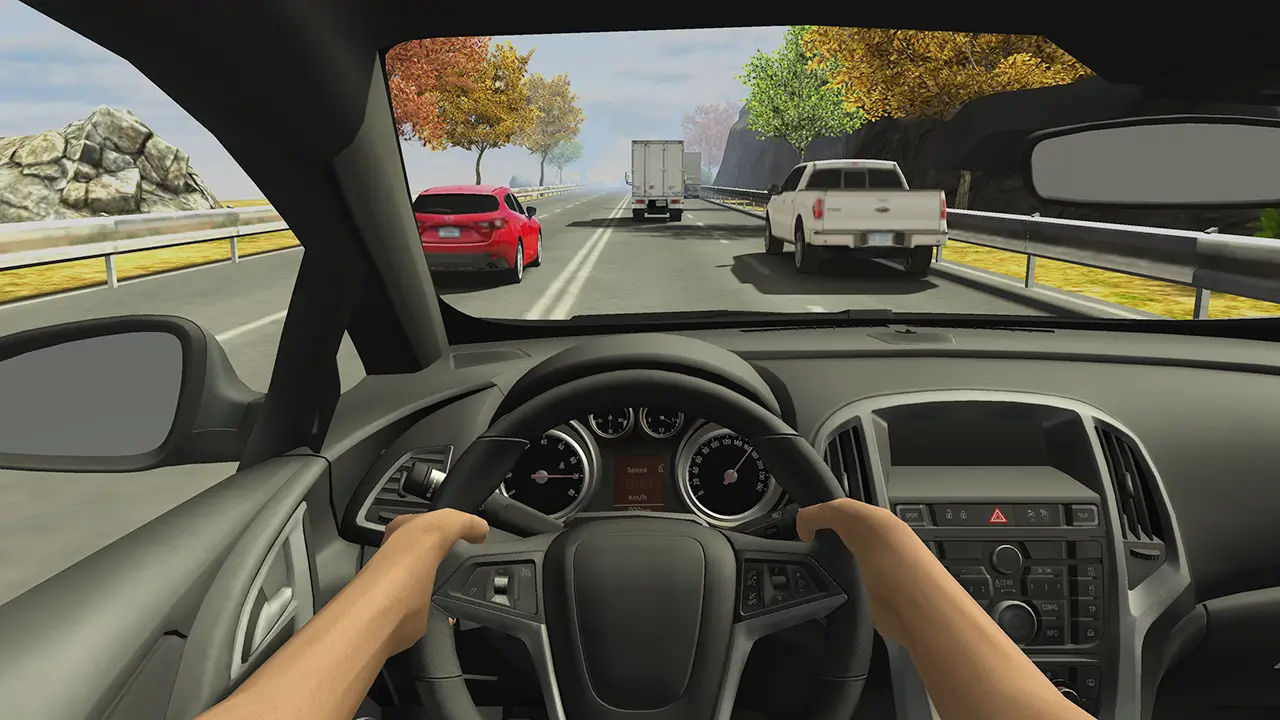 Screenshot Racing in Car 2 APK