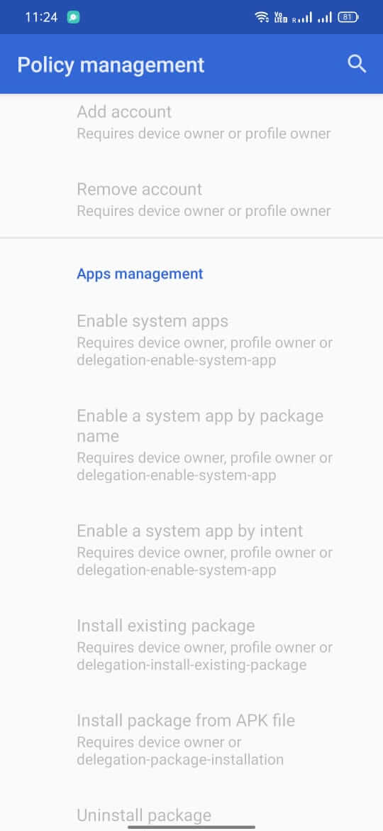 Screenshot Test DPC APK (9.0.16)