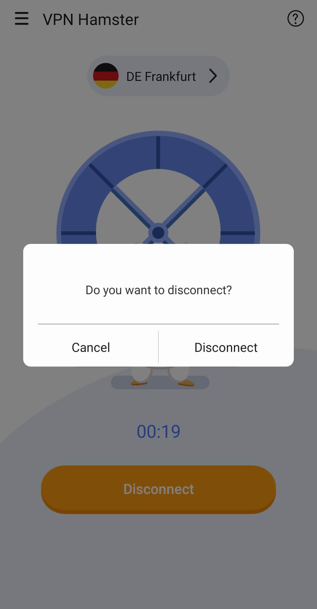 Screenshot Hamster VPN APK v2.1.1 untuk Android