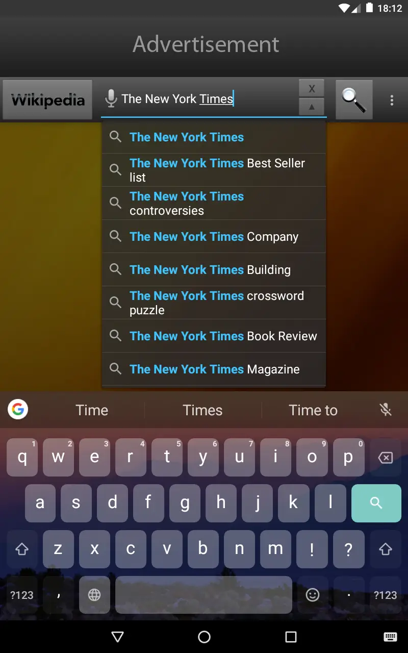 Screenshot Quick Search Widget APK v6.1