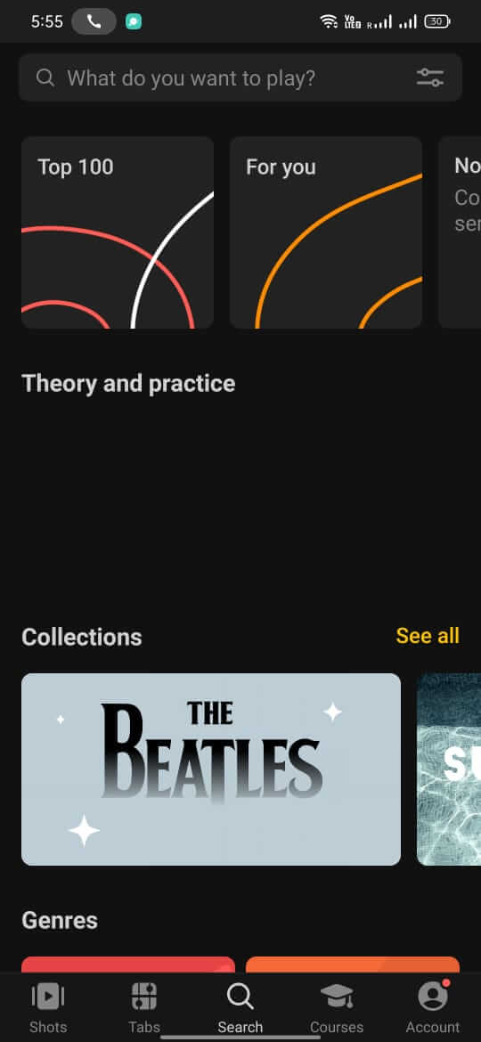 Screenshot Ultimate Guitar: Chords & Tabs APK