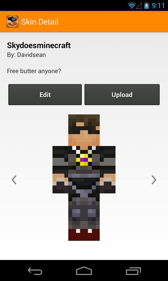 Screenshot Minecraft Skin Studio APK