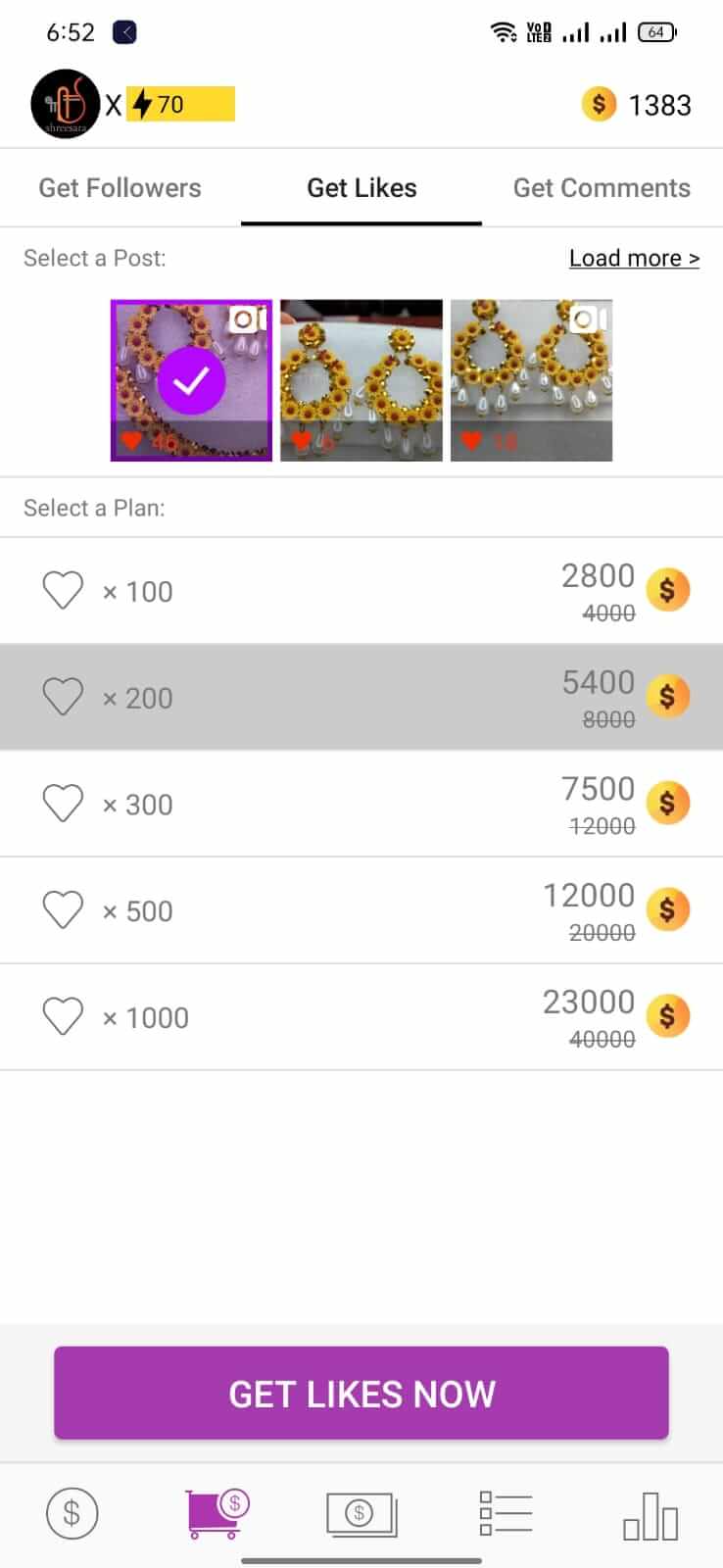 Screenshot GetInsta APK