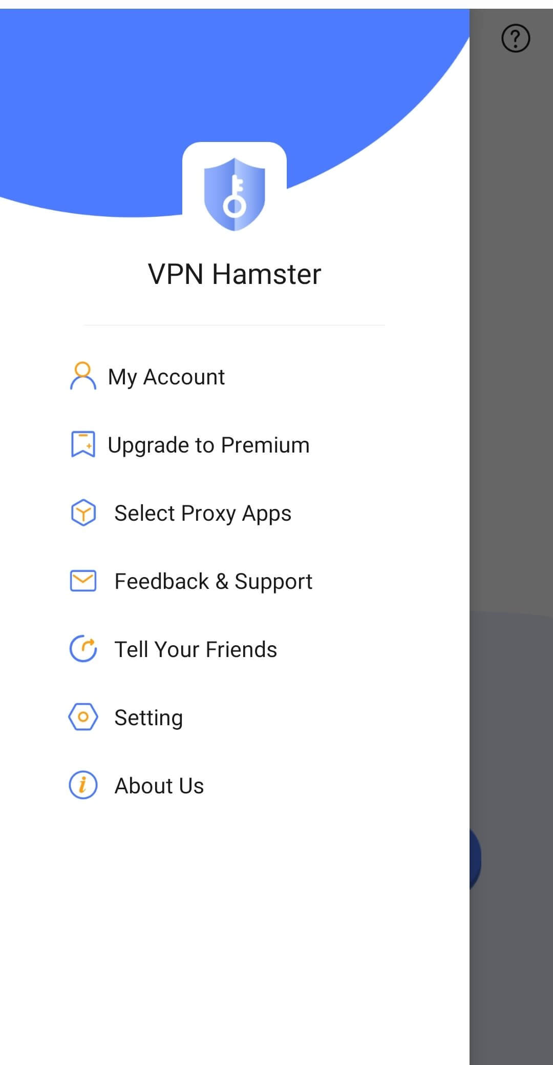 Screenshot Hamster VPN APK v2.1.1 untuk Android