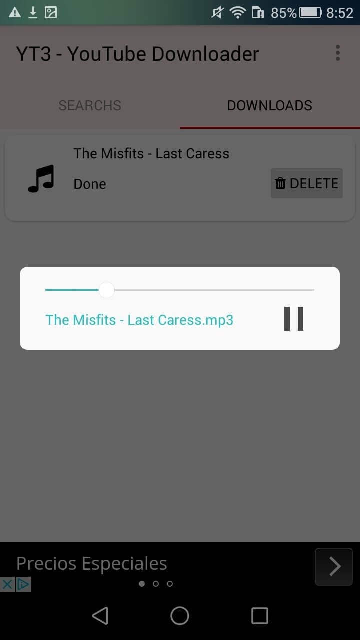 Screenshot YT3 Music Downloader APK
